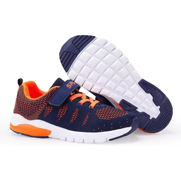 MAYZERO Kids Tennis Shoes Running Sports Shoes Breathable Athletic Shoes Lightweight Walking Shoes Fashion Sneakers for Boys and Girls