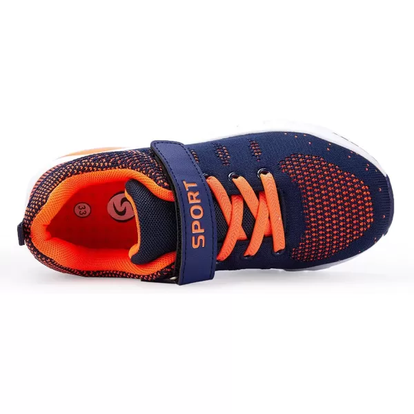 MAYZERO Kids Tennis Shoes Running Sports Shoes Breathable Athletic Shoes Lightweight Walking Shoes Fashion Sneakers for Boys and Girls