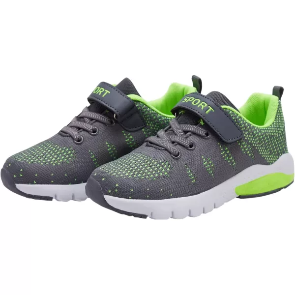 MAYZERO Kids Tennis Shoes Running Sports Shoes Breathable Athletic Shoes Lightweight Walking Shoes Fashion Sneakers for Boys and Girls