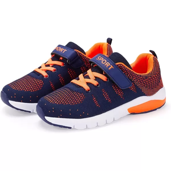 MAYZERO Kids Tennis Shoes Running Sports Shoes Breathable Athletic Shoes Lightweight Walking Shoes Fashion Sneakers for Boys and Girls