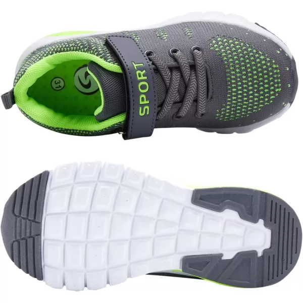 MAYZERO Kids Tennis Shoes Running Sports Shoes Breathable Athletic Shoes Lightweight Walking Shoes Fashion Sneakers for Boys and Girls