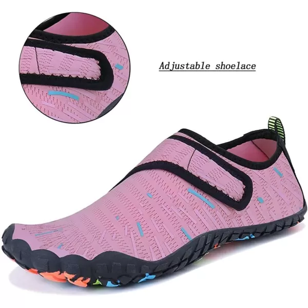 MAYZERO Water Shoes Men Women Swim Surf Shoes Beach Pool Shoes Wide Toe Hiking Aqua Shoes Winter House Slippers