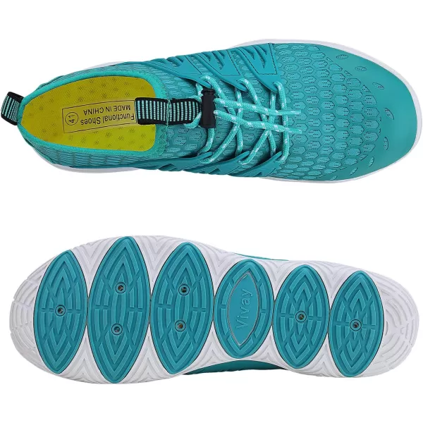 MAYZERO Water Shoes Men Women Swim Surf Shoes Beach Pool Shoes Wide Toe Hiking Aqua Shoes Winter House Slippers