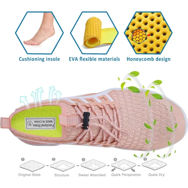 MAYZERO Water Shoes Men Women Swim Surf Shoes Beach Pool Shoes Wide Toe Hiking Aqua Shoes Winter House Slippers