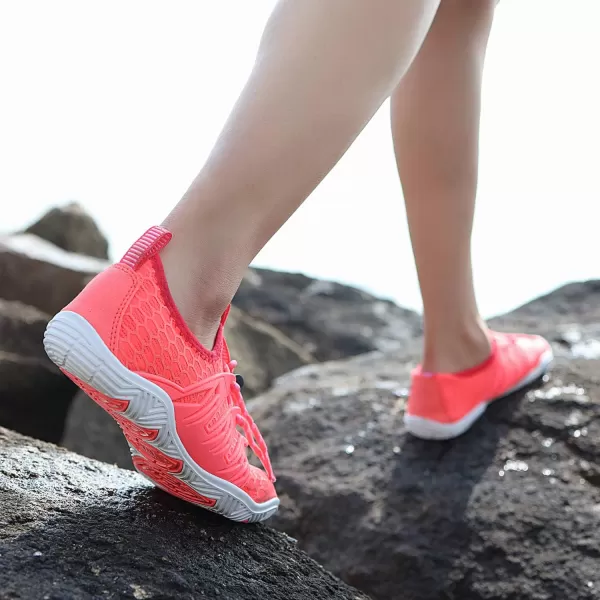 MAYZERO Water Shoes Men Women Swim Surf Shoes Beach Pool Shoes Wide Toe Hiking Aqua Shoes Winter House Slippers