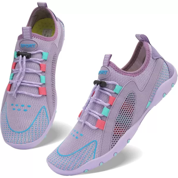 MAYZERO Water Shoes Men Women Swim Surf Shoes Beach Pool Shoes Wide Toe Hiking Aqua Shoes Winter House Slippers
