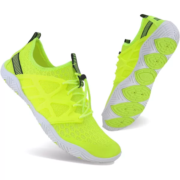 MAYZERO Water Shoes Men Women Swim Surf Shoes Beach Pool Shoes Wide Toe Hiking Aqua Shoes Winter House Slippers