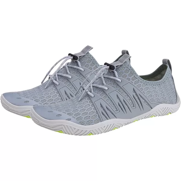 MAYZERO Water Shoes Men Women Swim Surf Shoes Beach Pool Shoes Wide Toe Hiking Aqua Shoes Winter House Slippers