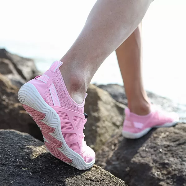MAYZERO Water Shoes Men Women Swim Surf Shoes Beach Pool Shoes Wide Toe Hiking Aqua Shoes Winter House Slippers
