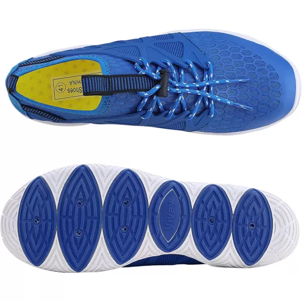 MAYZERO Water Shoes Men Women Swim Surf Shoes Beach Pool Shoes Wide Toe Hiking Aqua Shoes Winter House Slippers