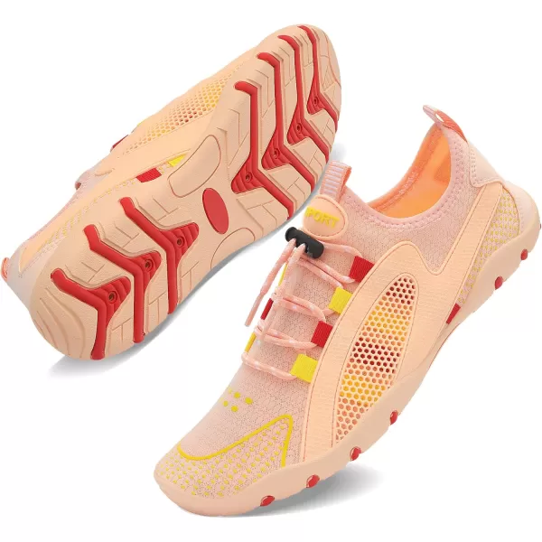MAYZERO Water Shoes Men Women Swim Surf Shoes Beach Pool Shoes Wide Toe Hiking Aqua Shoes Winter House Slippers