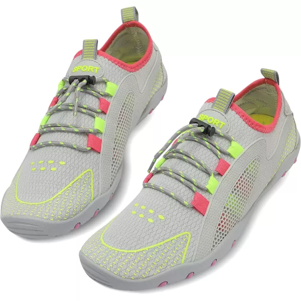 MAYZERO Water Shoes Men Women Swim Surf Shoes Beach Pool Shoes Wide Toe Hiking Aqua Shoes Winter House Slippers