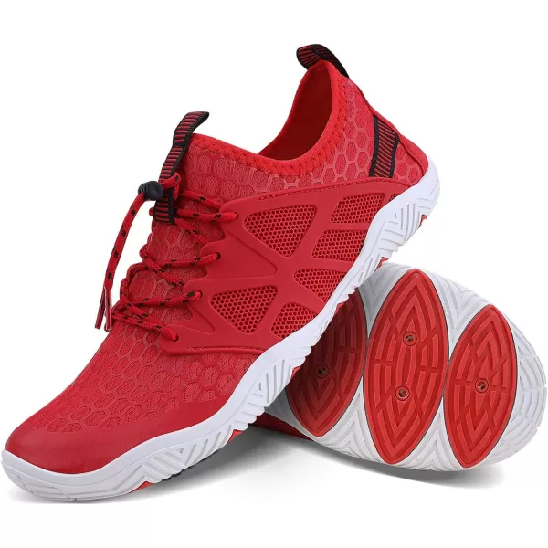 MAYZERO Water Shoes Men Women Swim Surf Shoes Beach Pool Shoes Wide Toe Hiking Aqua Shoes Winter House Slippers