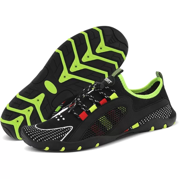 MAYZERO Water Shoes Men Women Swim Surf Shoes Beach Pool Shoes Wide Toe Hiking Aqua Shoes Winter House Slippers