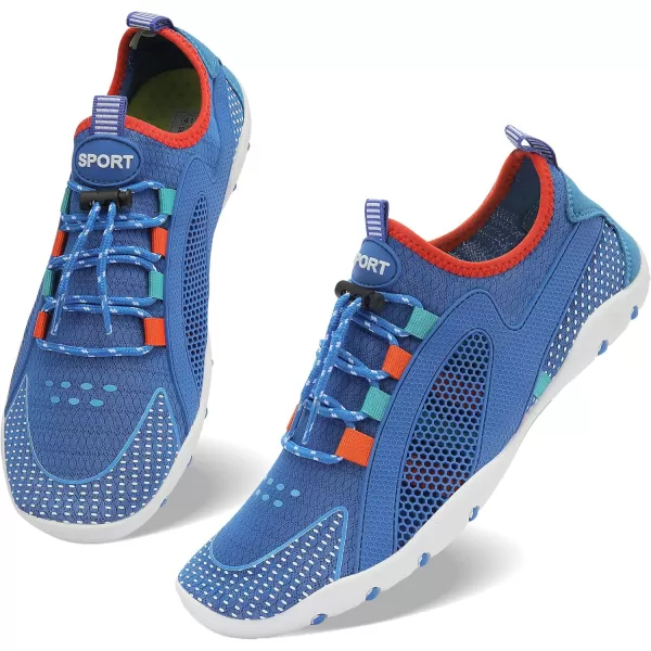 MAYZERO Water Shoes Men Women Swim Surf Shoes Beach Pool Shoes Wide Toe Hiking Aqua Shoes Winter House Slippers