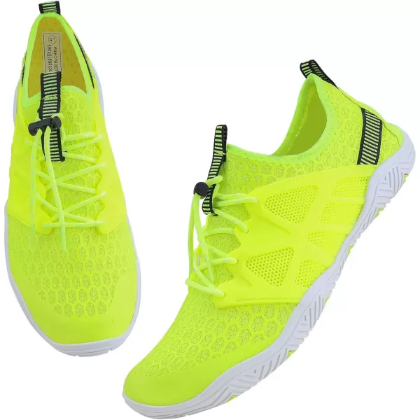 MAYZERO Water Shoes Men Women Swim Surf Shoes Beach Pool Shoes Wide Toe Hiking Aqua Shoes Winter House Slippers