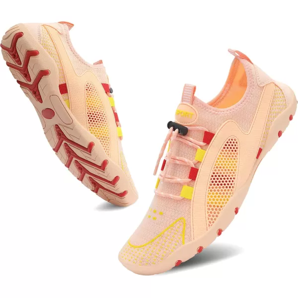 MAYZERO Water Shoes Men Women Swim Surf Shoes Beach Pool Shoes Wide Toe Hiking Aqua Shoes Winter House Slippers
