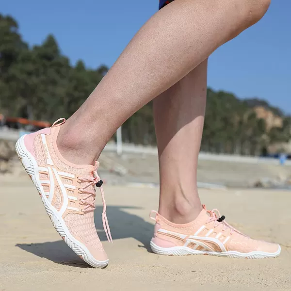MAYZERO Water Shoes Men Women Swim Surf Shoes Beach Pool Shoes Wide Toe Hiking Aqua Shoes Winter House Slippers