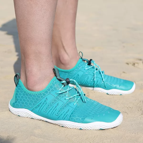 MAYZERO Water Shoes Men Women Swim Surf Shoes Beach Pool Shoes Wide Toe Hiking Aqua Shoes Winter House Slippers