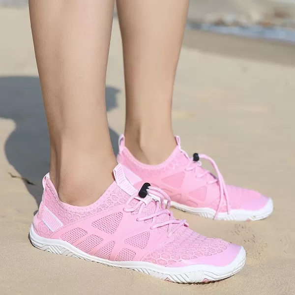MAYZERO Water Shoes Men Women Swim Surf Shoes Beach Pool Shoes Wide Toe Hiking Aqua Shoes Winter House Slippers