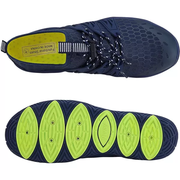MAYZERO Water Shoes Men Women Swim Surf Shoes Beach Pool Shoes Wide Toe Hiking Aqua Shoes Winter House Slippers