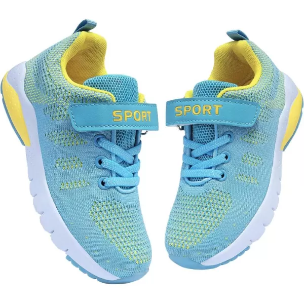 MAYZERO Kids Tennis Shoes Running Sports Shoes Breathable Athletic Shoes Lightweight Walking Shoes Fashion Sneakers for Boys and Girls
