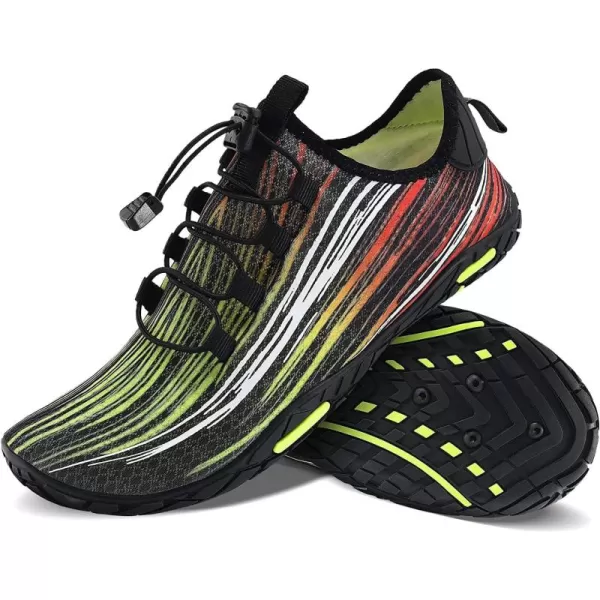 MAYZERO Water Shoes Men Women Swim Surf Shoes Beach Pool Shoes Wide Toe Hiking Aqua Shoes Winter House Slippers