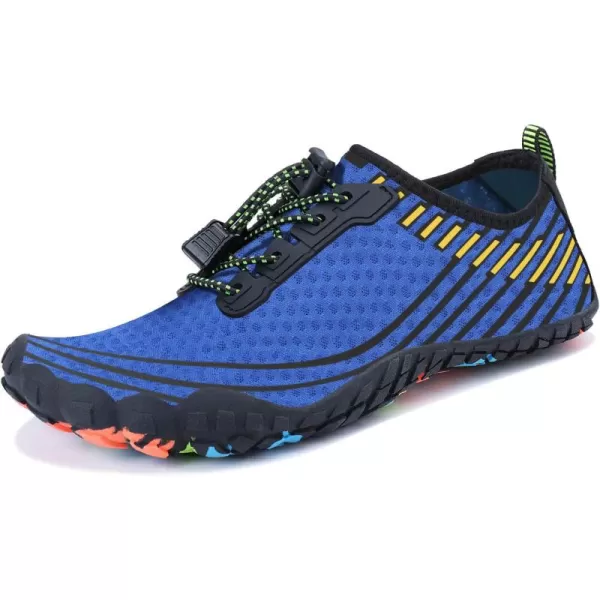 MAYZERO Water Shoes Men Women Swim Surf Shoes Beach Pool Shoes Wide Toe Hiking Aqua Shoes Winter House Slippers