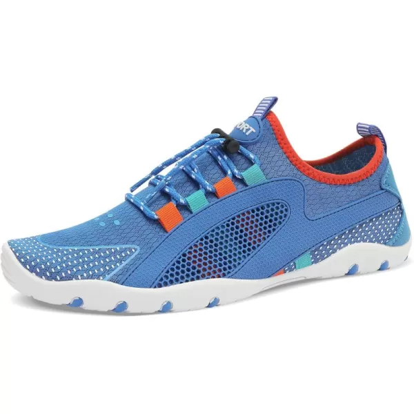 MAYZERO Water Shoes Men Women Swim Surf Shoes Beach Pool Shoes Wide Toe Hiking Aqua Shoes Winter House Slippers