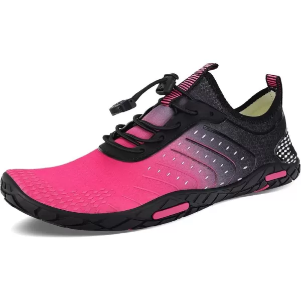 MAYZERO Water Shoes Men Women Swim Surf Shoes Beach Pool Shoes Wide Toe Hiking Aqua Shoes Winter House Slippers