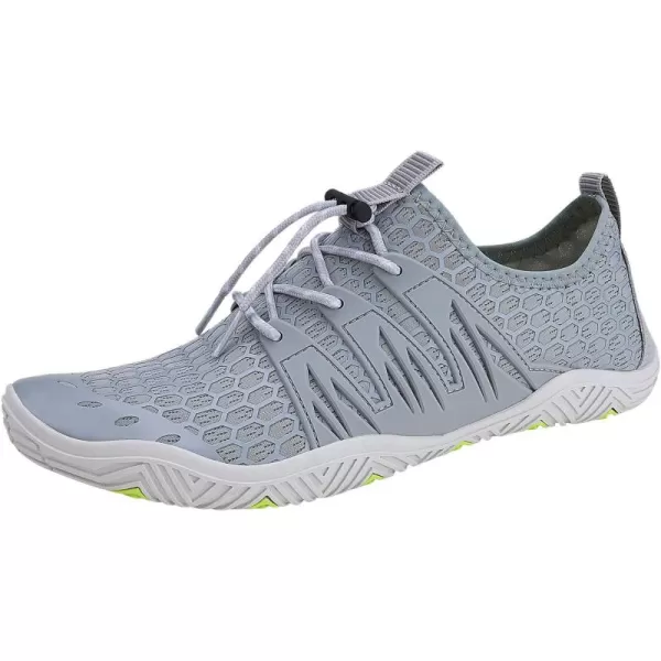 MAYZERO Water Shoes Men Women Swim Surf Shoes Beach Pool Shoes Wide Toe Hiking Aqua Shoes Winter House Slippers