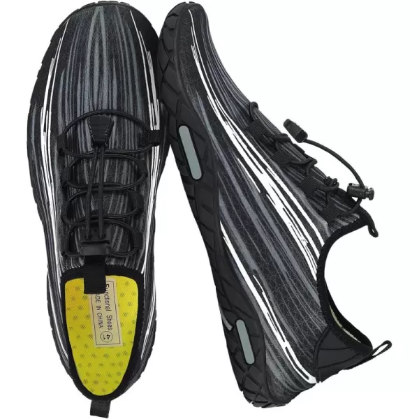 MAYZERO Water Shoes Men Women Swim Surf Shoes Beach Pool Shoes Wide Toe Hiking Aqua Shoes Winter House Slippers