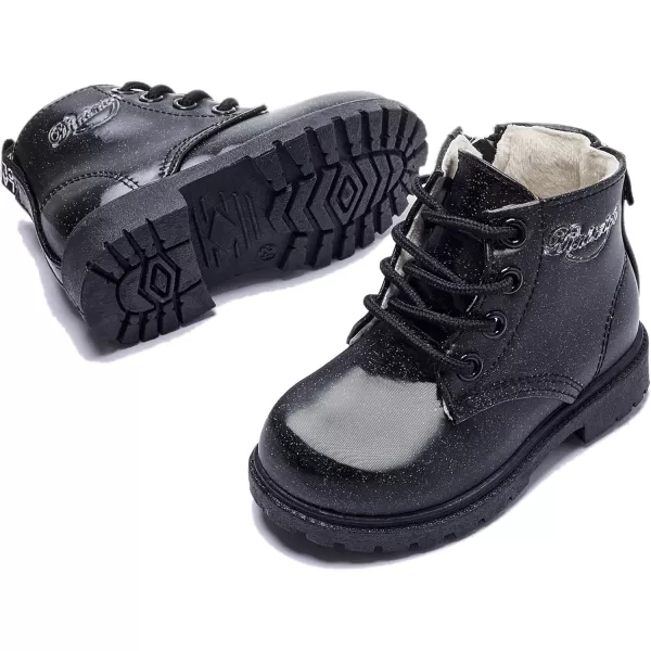 Daclay Kids Boots Children Boys and Girls Candy-Colored Waterproof and Velvet Boots
