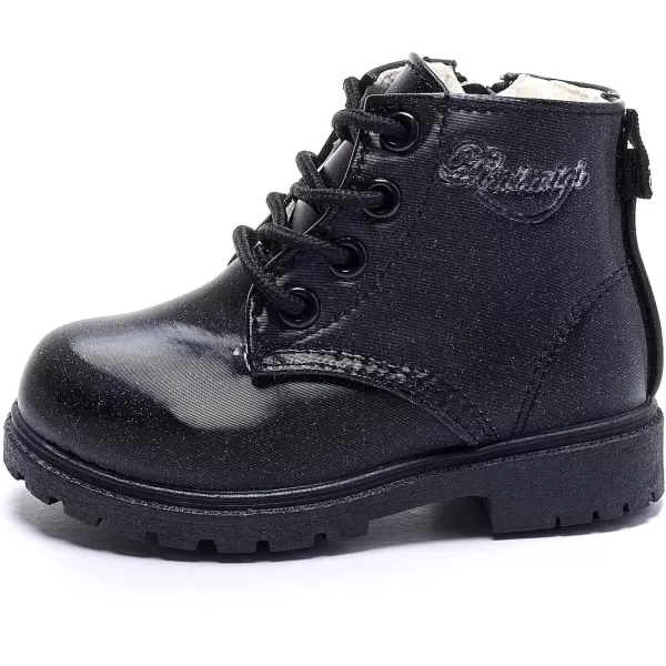 Daclay Kids Boots Children Boys and Girls Candy-Colored Waterproof and Velvet Boots