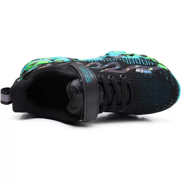 Daclay Kids Breathable Sports Casual Soft Soled Basketball Running Shoes