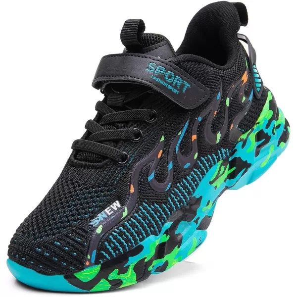 Daclay Kids Breathable Sports Casual Soft Soled Basketball Running Shoes