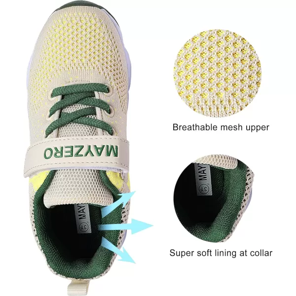 MAYZERO Kids Tennis Shoes Breathable Running Shoes Walking Shoes Fashion Sneakers for Boys and Girls