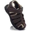 imageDaclay Boys Casual Sports Kids Sandals Breathable Lightweight Fashionable Childrens Outdoor Girls SandalsDark Brown
