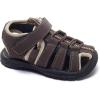 imageDaclay Boys Casual Sports Kids Sandals Breathable Lightweight Fashionable Childrens Outdoor Girls SandalsDark Brown