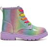 imageDaclay Girls Boots Childrens Boots Outdoor Boots Girls Plush Short Boots Boys bootsPurple