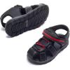 imageDaclay Boys Casual Sports Kids Sandals Breathable Lightweight Fashionable Childrens Outdoor Girls SandalsBlackxy11