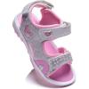 imageDaclay Boys Casual Sports Kids Sandals Breathable Lightweight Fashionable Childrens Outdoor Girls SandalsGrayxy13