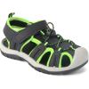 imageDaclay Boys Casual Sports Kids Sandals Breathable Lightweight Fashionable Childrens Outdoor Girls SandalsGreen