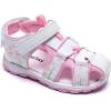 imageDaclay Boys Casual Sports Kids Sandals Breathable Lightweight Fashionable Childrens Outdoor Girls SandalsWhitexy14
