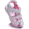 imageDaclay Boys Casual Sports Kids Sandals Breathable Lightweight Fashionable Childrens Outdoor Girls SandalsWhitexy14