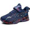 imageDaclay Kids Sports Shoes Running Shoes for Spring and Autumn Casual Knit Sneakers for Girls Boys School Students TeenagerBlue