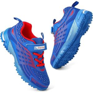 imageDaclay Kids Sports Shoes Running Shoes for Spring and Autumn Casual Knit Sneakers for Girls Boys School Students TeenagerBluea77
