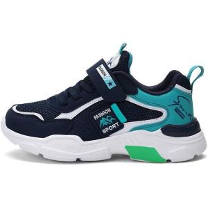 imageDaclay Kids Sports Shoes Running Shoes for Spring and Autumn Casual Knit Sneakers for Girls Boys School Students TeenagerGreen