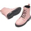 imageDaclay Girls Boots Childrens Boots Outdoor Boots Girls Plush Short Boots Boys bootsPinkh2368