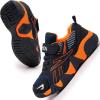 imageDaclay Kids Sports Shoes Running Shoes for Spring and Autumn Casual Knit Sneakers for Girls Boys School Students TeenagerOrange863